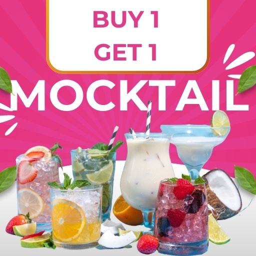 Mocktail : Buy 1 & Get 1 Free